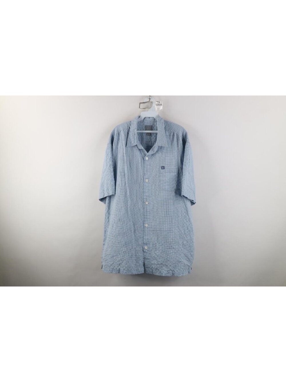 Vintage 90s Y2K Quiksilver Surfing Mens XL Short Sleeve Collared Button Shirt